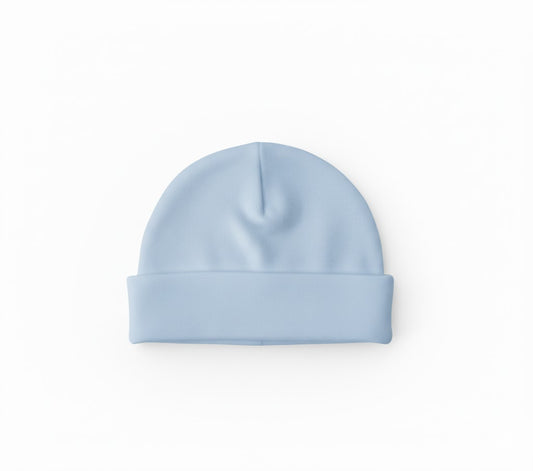 Baby blue hat