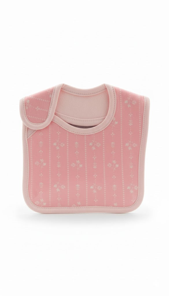 Baby Cotton Pink Turkish Bib