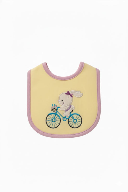 Baby Cotton Bib Purple