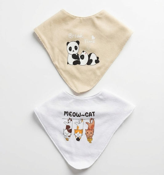 طقم بافته 2قطعه مثلث باندا